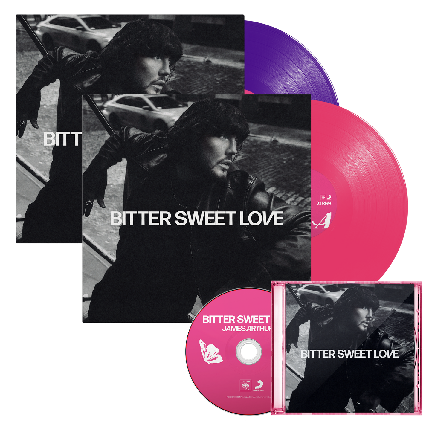 Bitter Sweet Love | CD + Pink Vinyl + Purple Vinyl